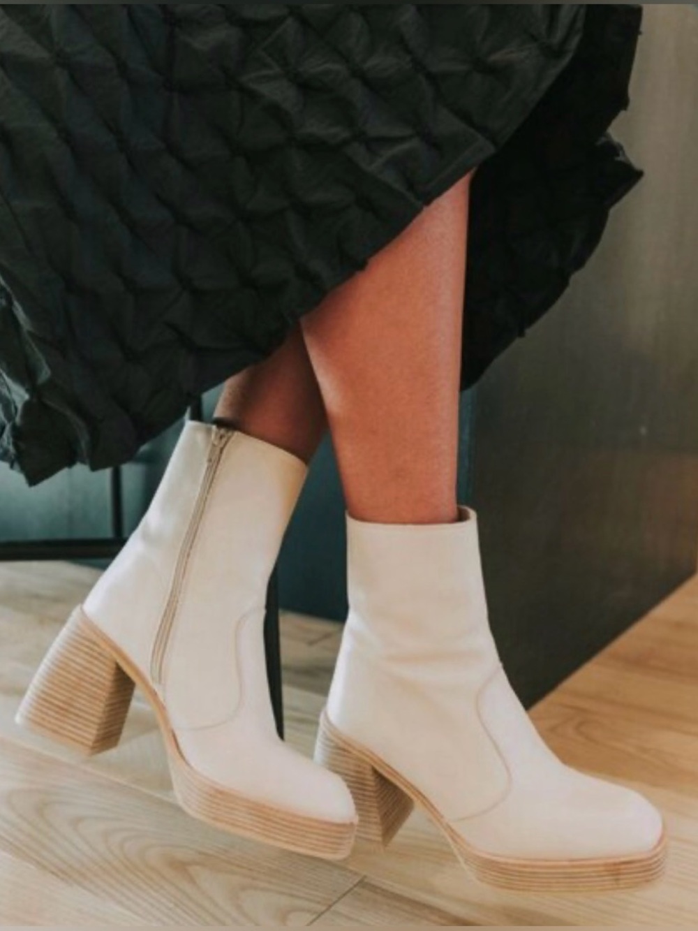 New Free People Ruby Platform Ankle Boots